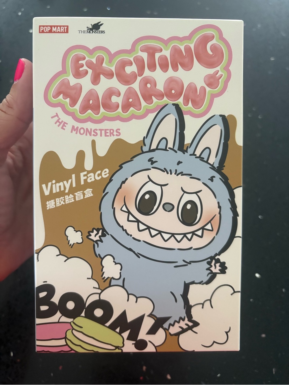 POP MART Exciting Macaron Series, The Monsters, Soymilk Version, NIB